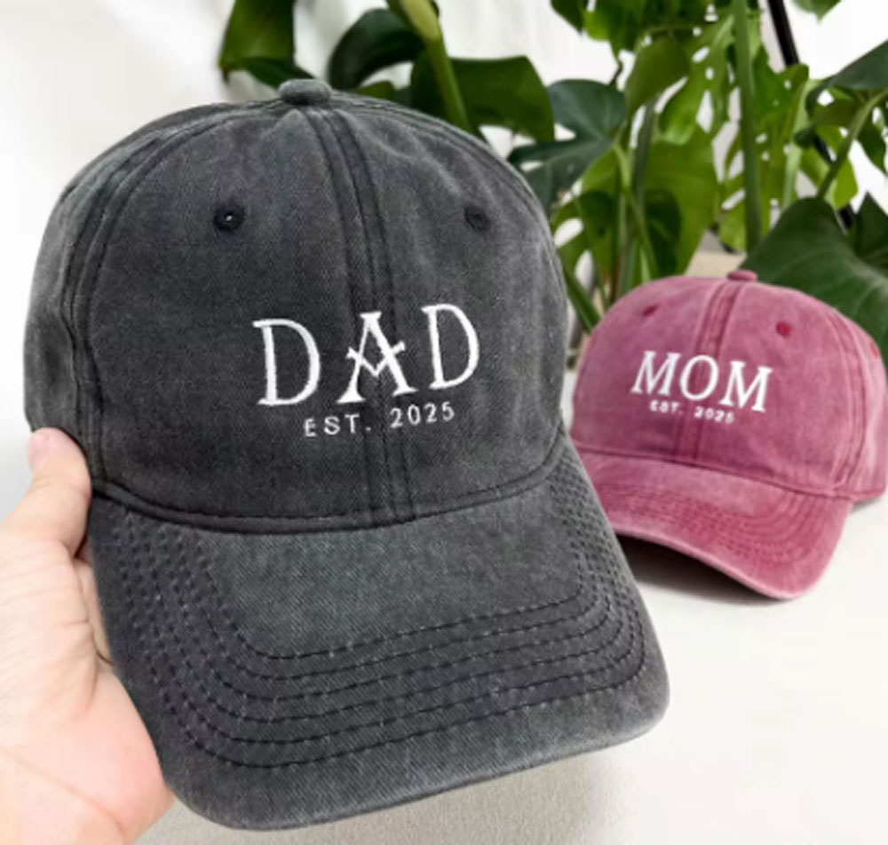 Embroidery Logo - شخصية إلكتروني التطريز قبعات البيسبول هدية