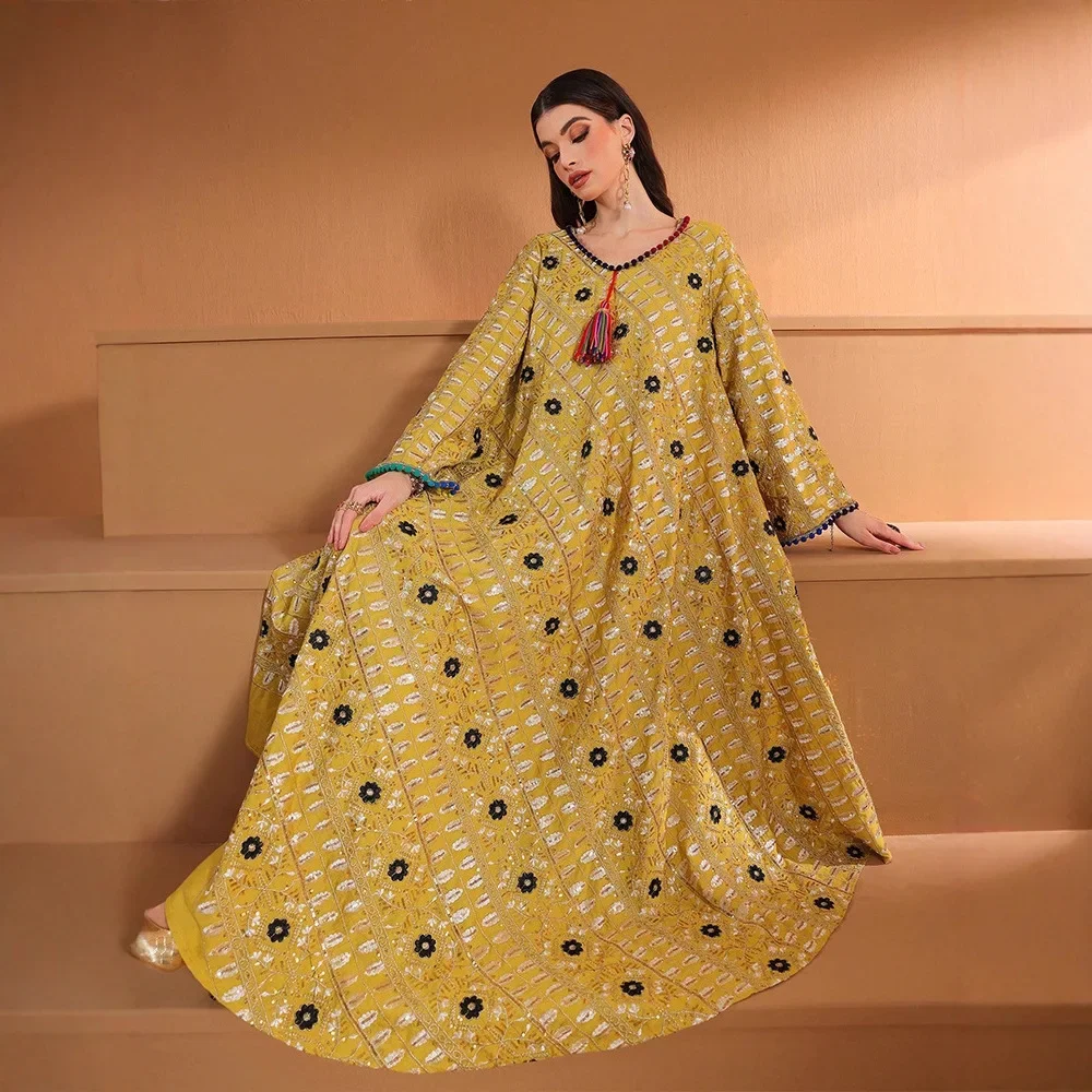فساتين نسائية إسلامية للعيد، ج - مراجعة Embroidery Arabic وسعره