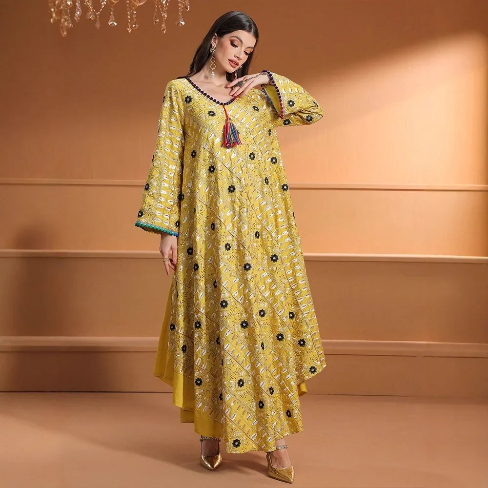 فساتين نسائية إسلامية للعيد، ج - مراجعة Embroidery Arabic وسعره