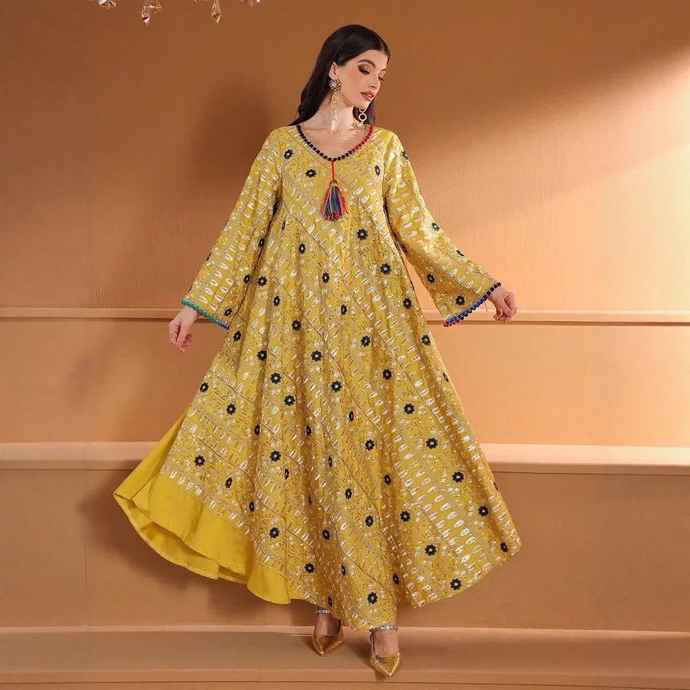فساتين نسائية إسلامية للعيد، ج - مراجعة Embroidery Arabic وسعره