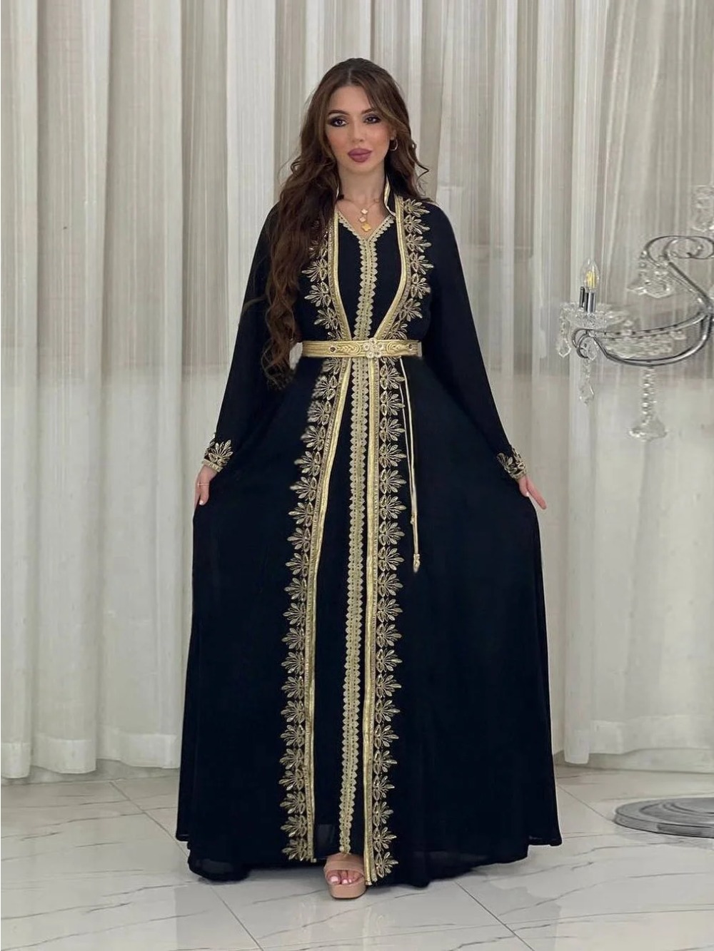 فساتين حفلات نسائية إسلامية ،  - مراجعة Embroidery Arabic وسعره
