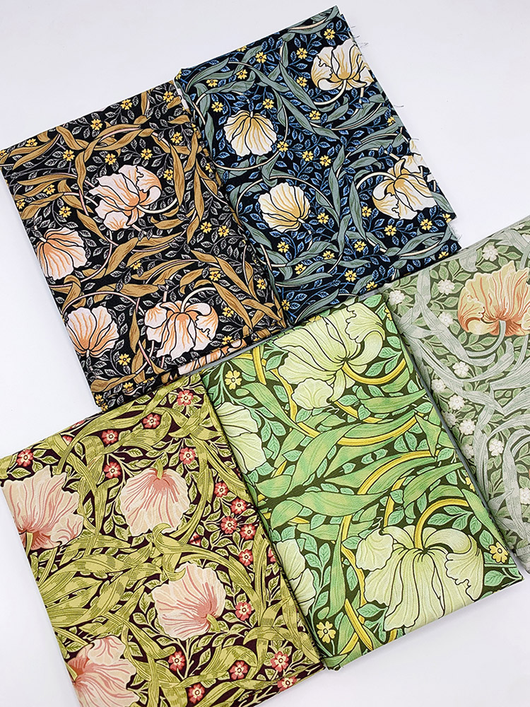 قماش قطني ويليام موريس ماجبي،  - مراجعة Embroidery Room وسعره