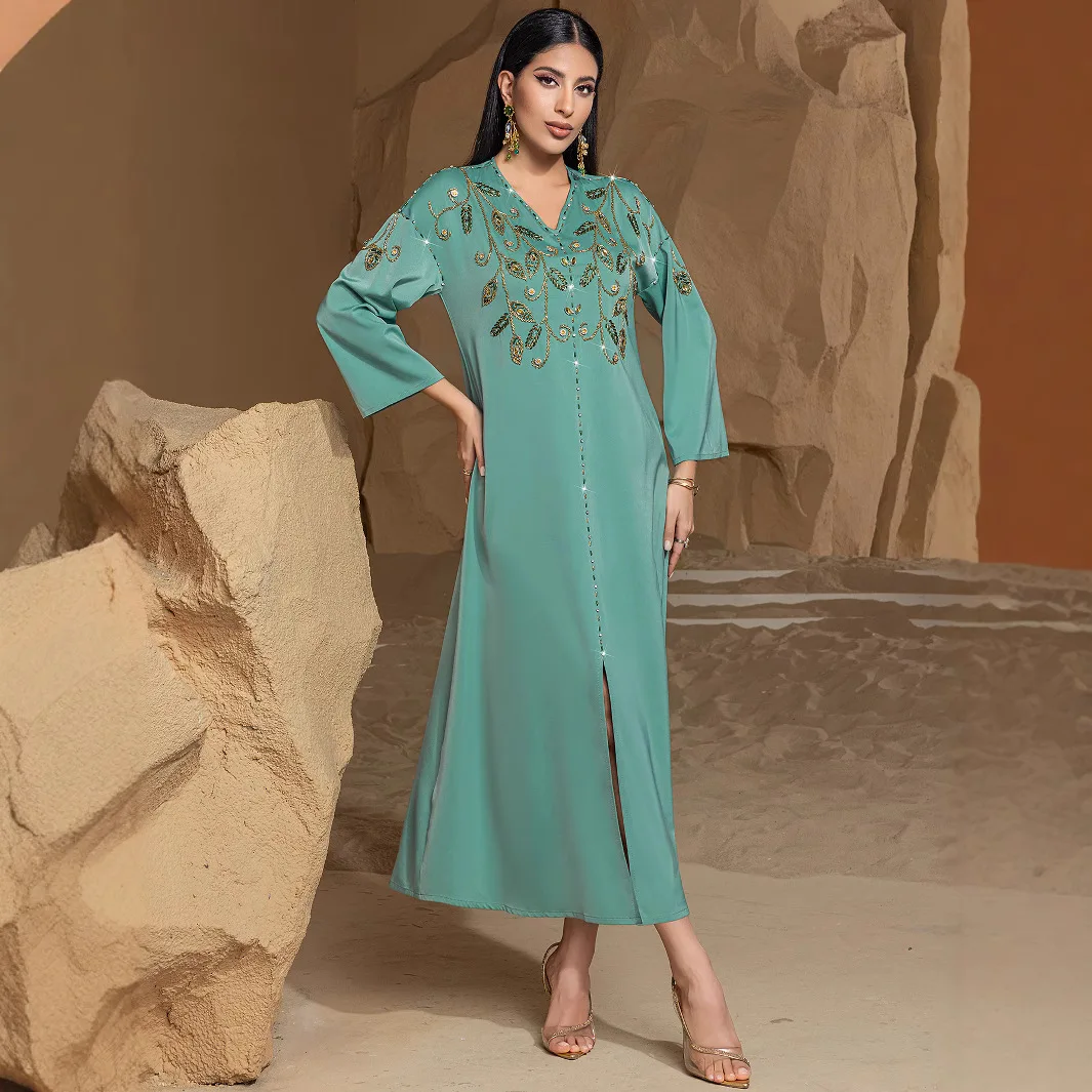 عبايات دبي للنساء، فستان حفلات - مراجعة Embroidery Arabic وسعره