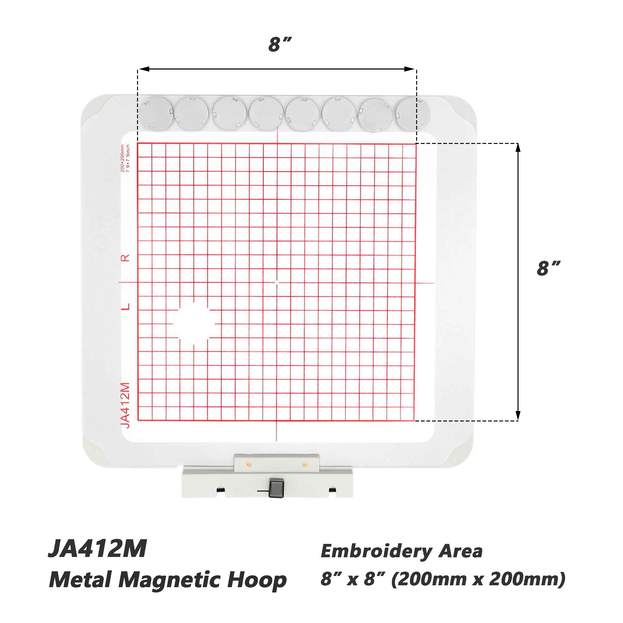 طوق مغناطيسي لـ Janome MC 500E - مراجعة Embroidery Generator وسعره