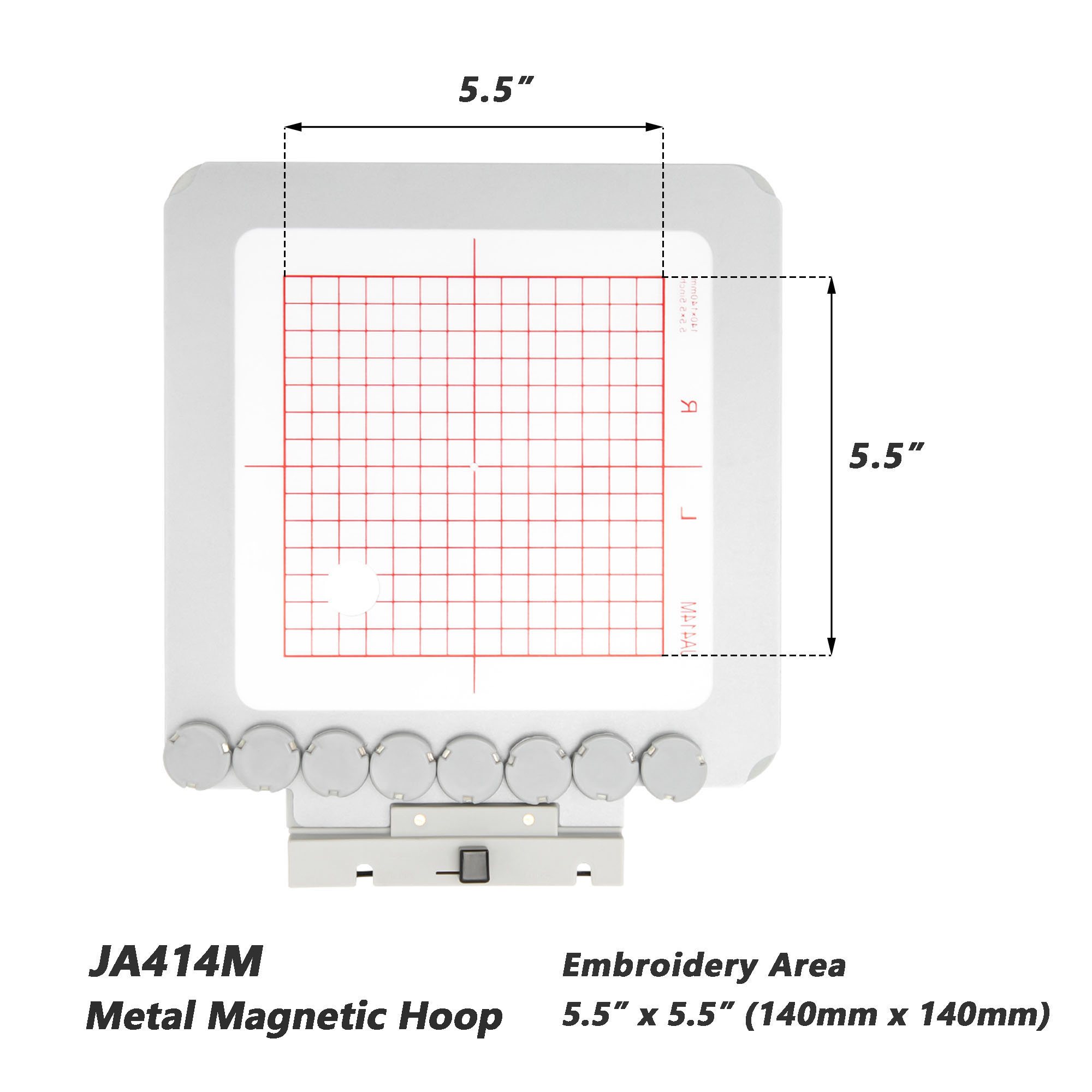 طوق مغناطيسي لـ Janome MC 500E - مراجعة Embroidery Generator وسعره