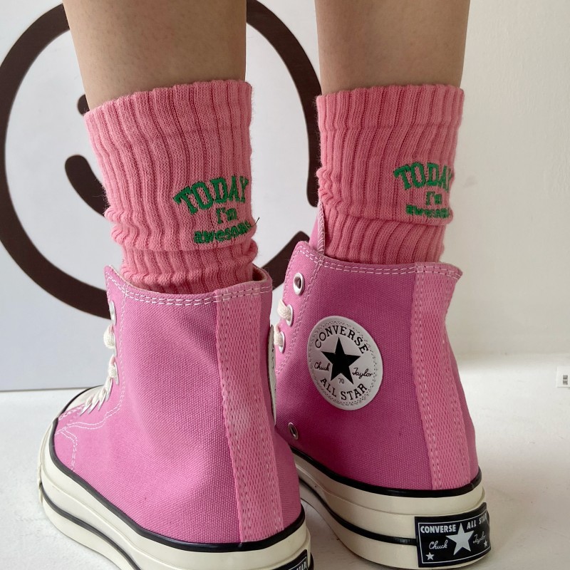 جوارب قطنية للرجال والنساء ، ج - مراجعة Embroidery On Socks وسعره