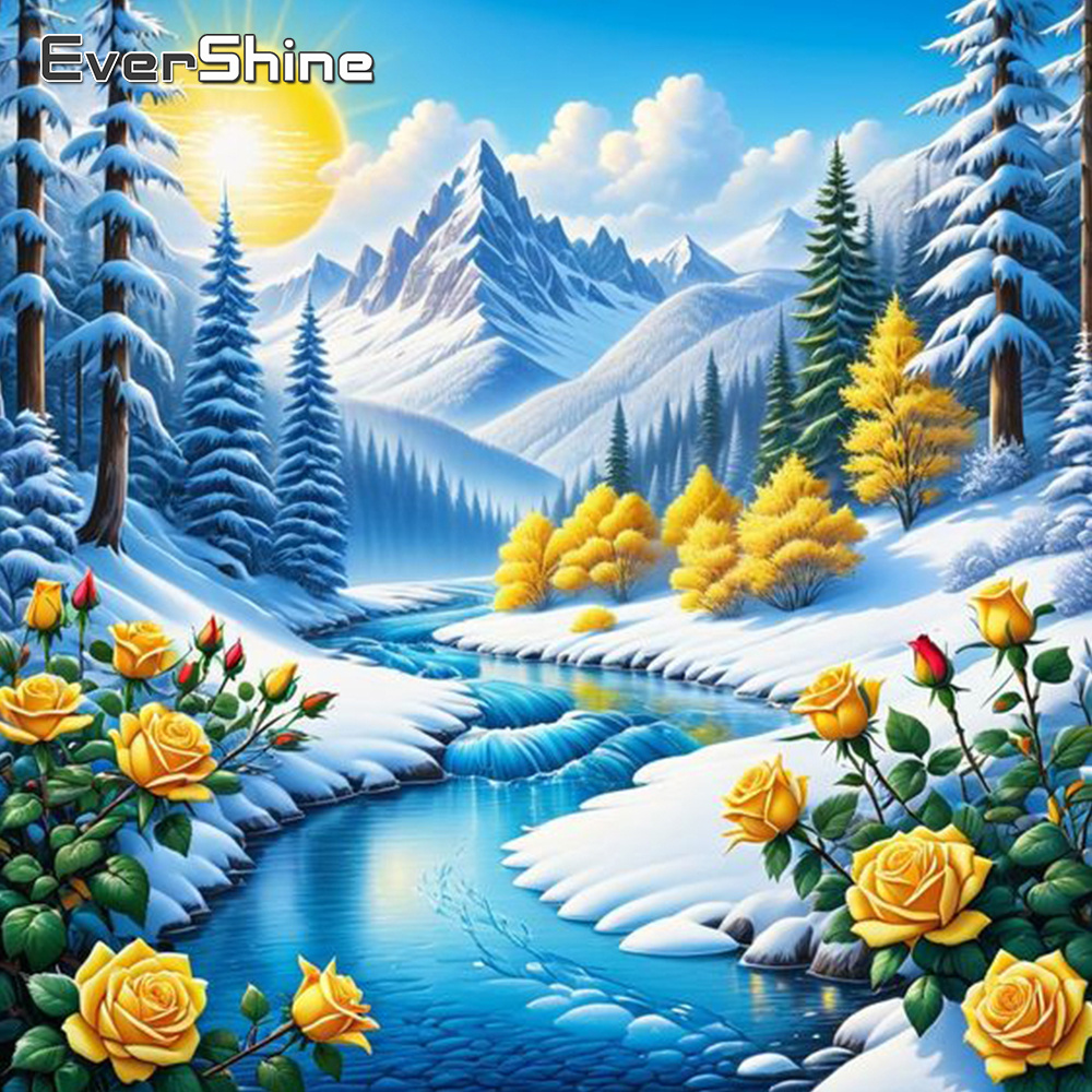 Evershine نهر الماس اللوحة الم - مراجعة Embroidery Room وسعره
