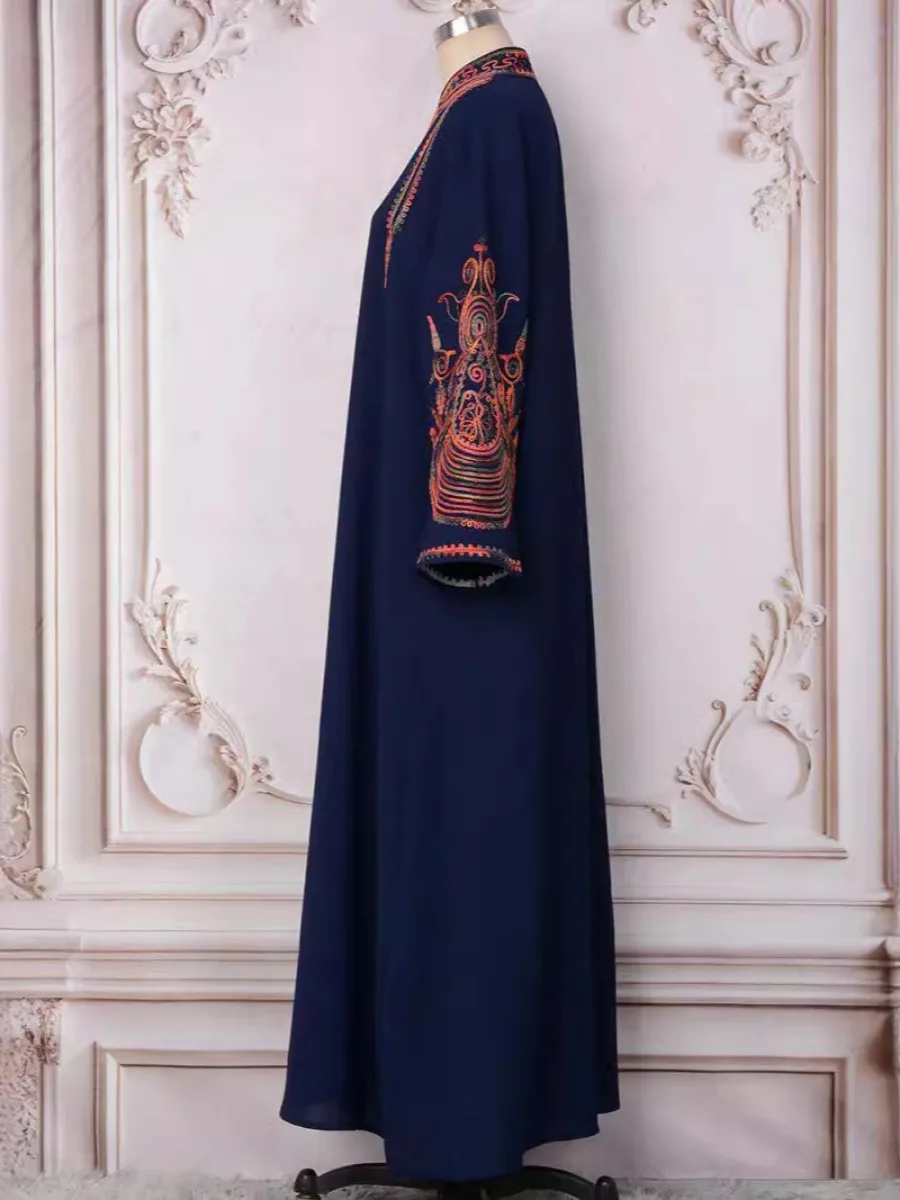 عباية قفطان مغربي للنساء فساتي - مراجعة Embroidery Arabic وسعره
