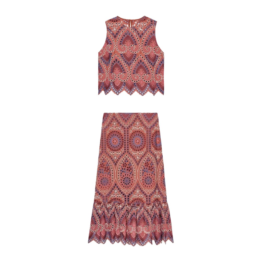 ETJ 2025 ملابس نسائية جديدة عل - مراجعة Embroidery Vest وسعره