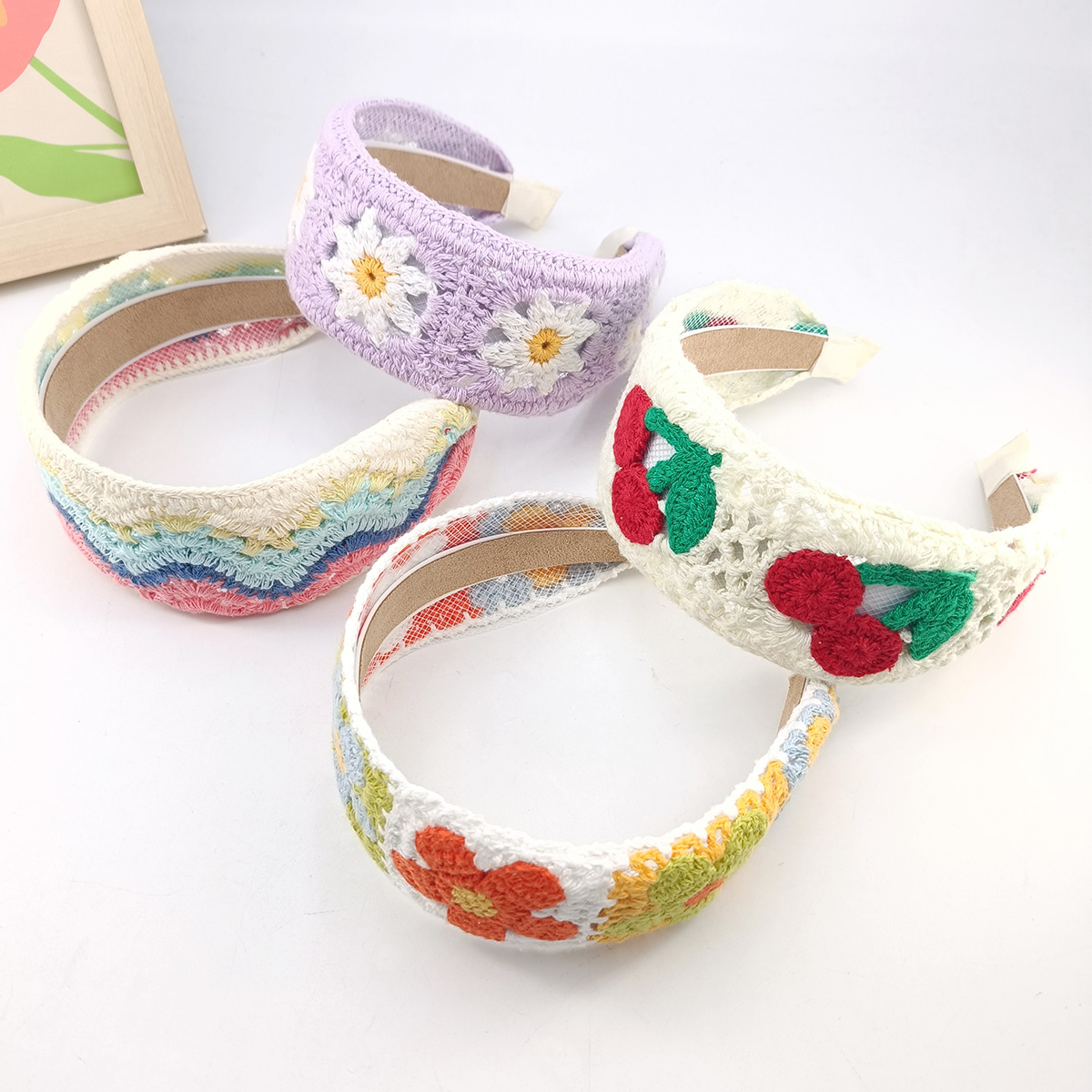 الحلو زهرة التطريز فتاة الشعر  - مراجعة Embroidery Hooping وسعره